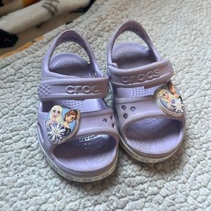 Toddler size 5 Frozen Crocs